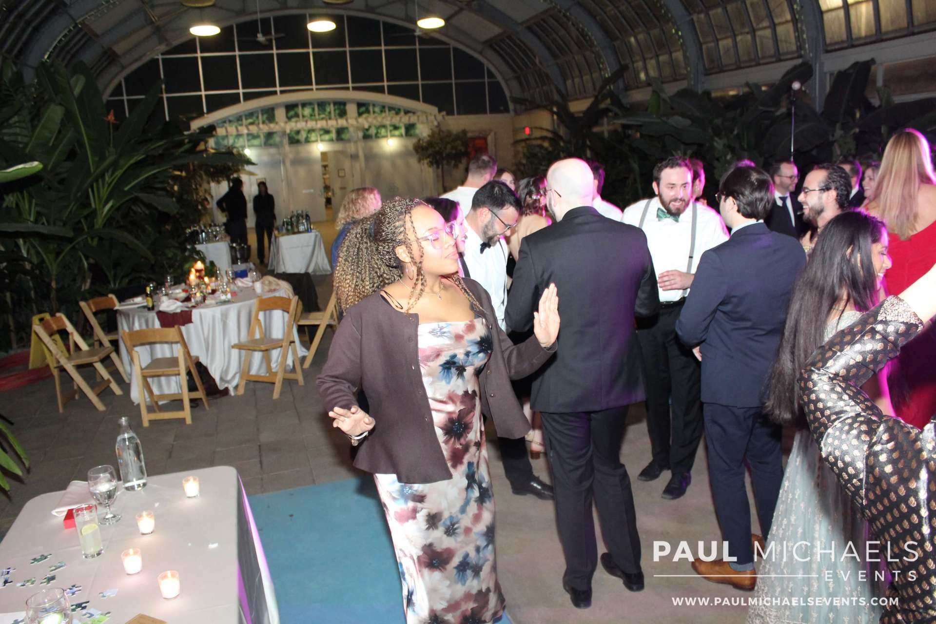 Naz & John's Blooming Wedding at Garfield Park Conservatory in East Garfield Park, Chicago