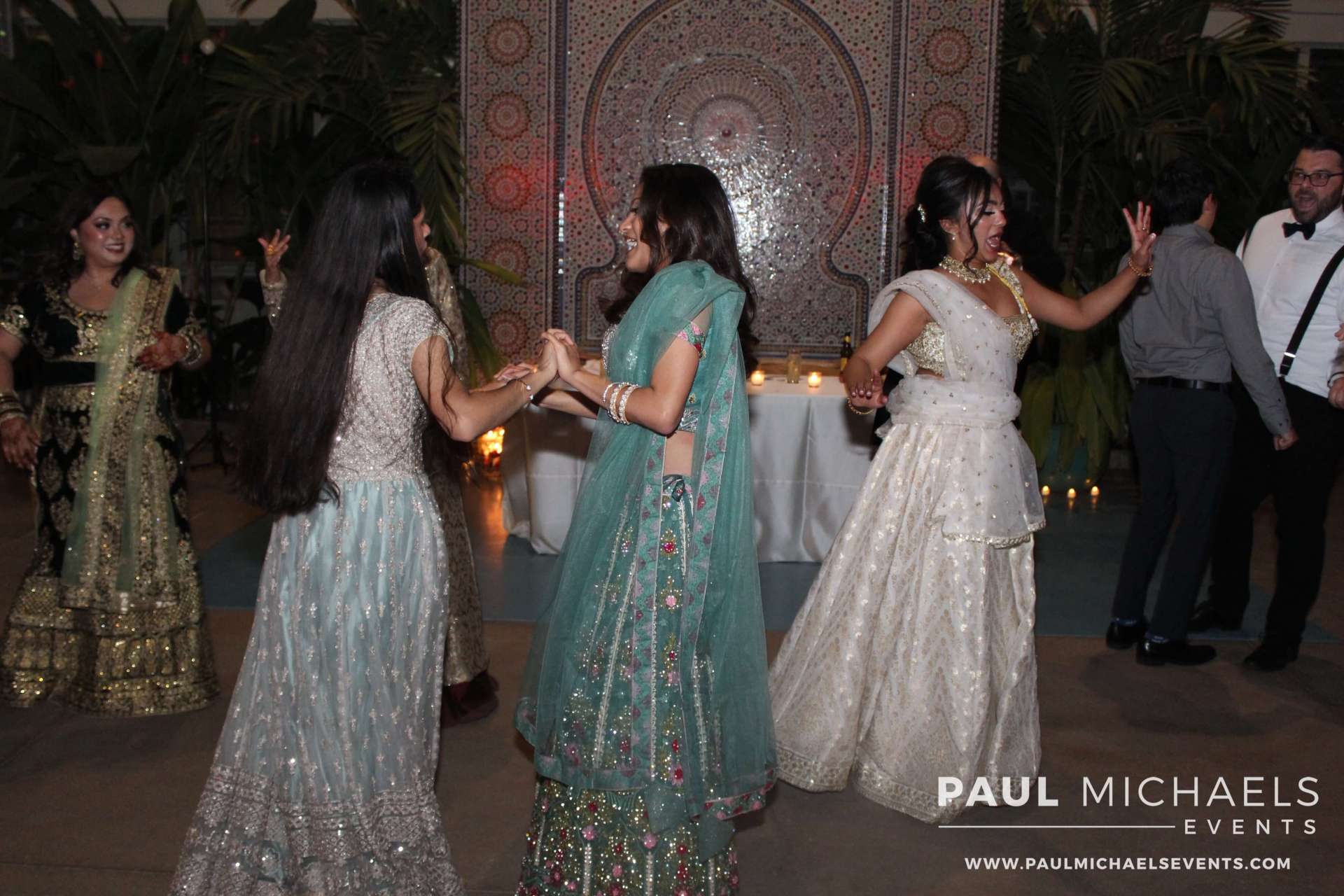 Naz & John's Blooming Wedding at Garfield Park Conservatory in East Garfield Park, Chicago