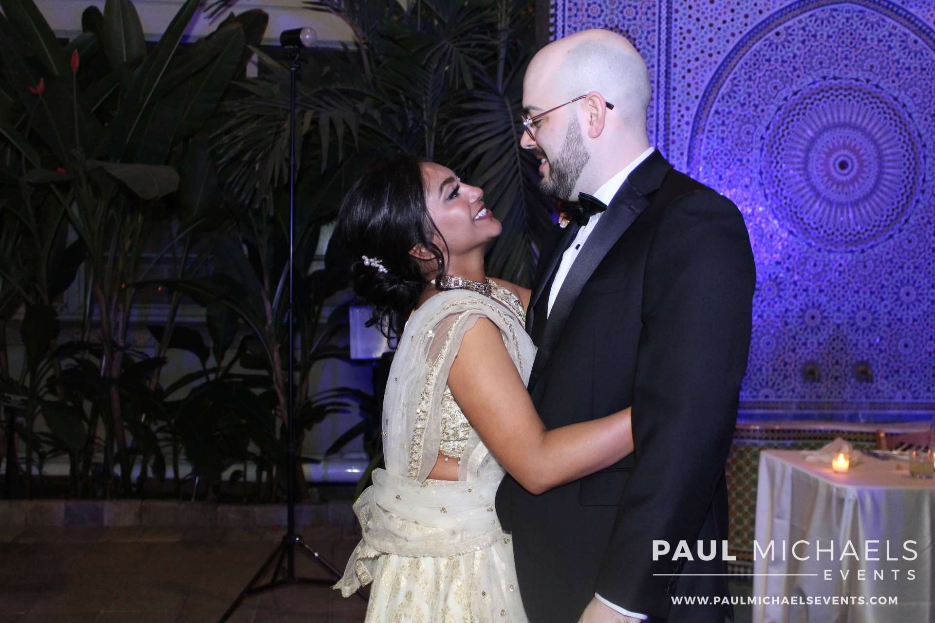 Naz & John's Blooming Wedding at Garfield Park Conservatory in East Garfield Park, Chicago
