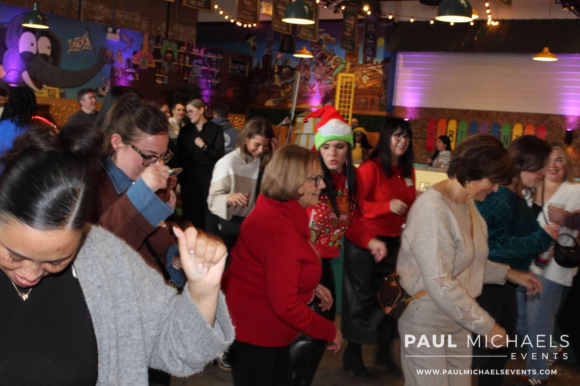 @properties Staff Holiday Party at Big Mini Putt Club in Chicago's Lakeview Neighborhood