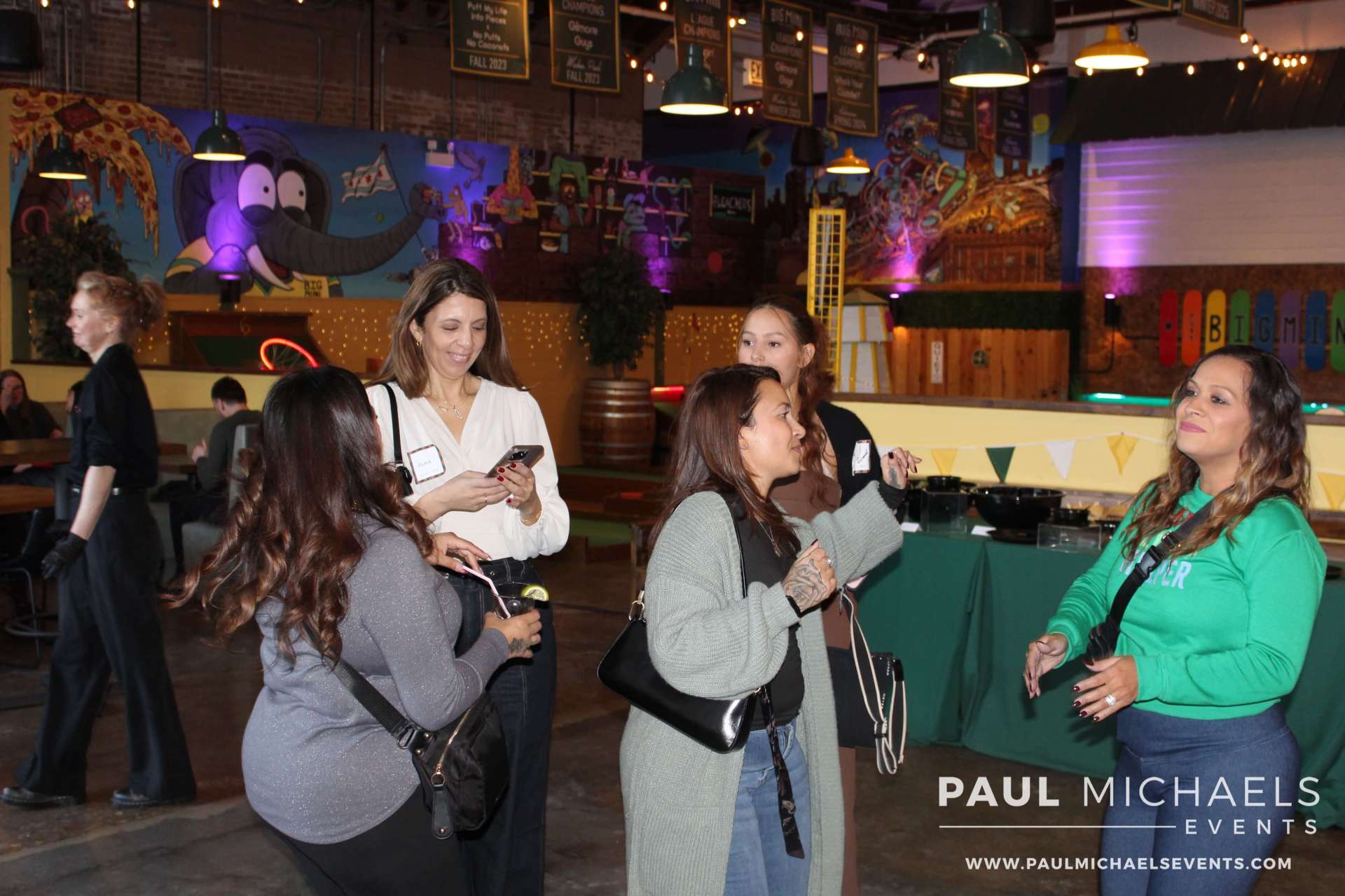 @properties Staff Holiday Party at Big Mini Putt Club in Chicago's Lakeview Neighborhood