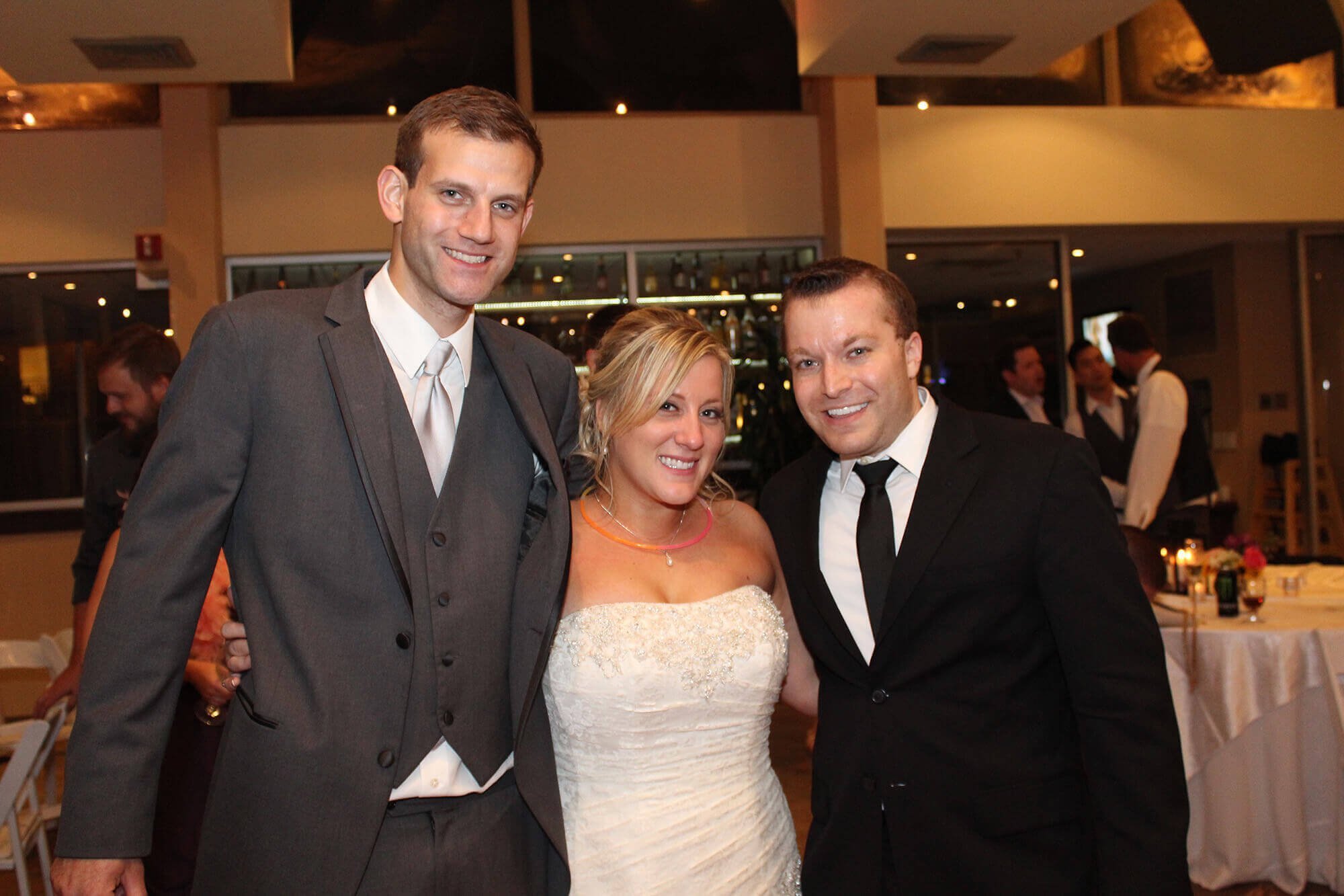 Illinois Beach Resort Zion Best Wedding DJ with Bride and Groom Blog Cover