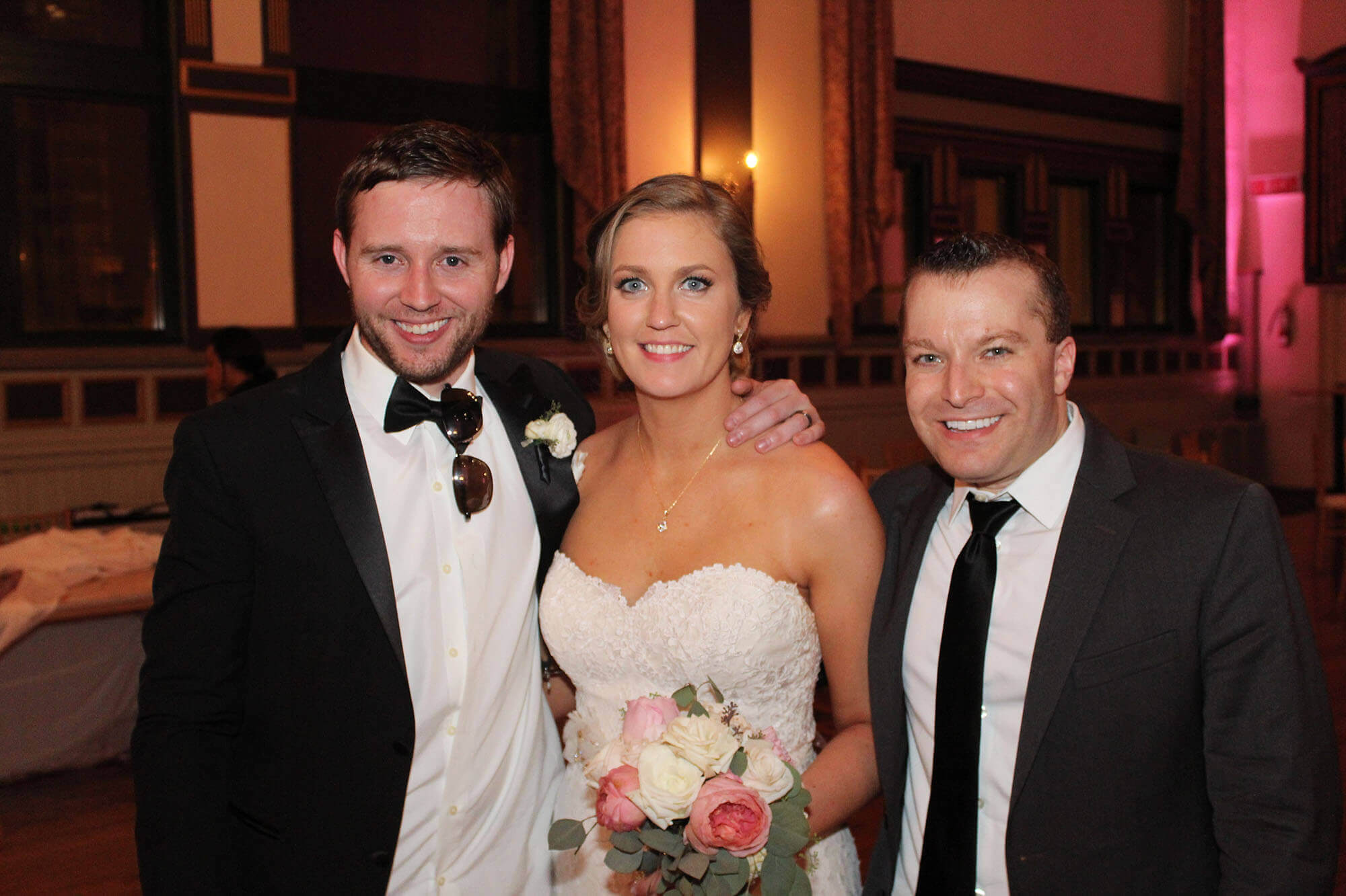 Germania Place Top Wedding DJ with Bride and Groom