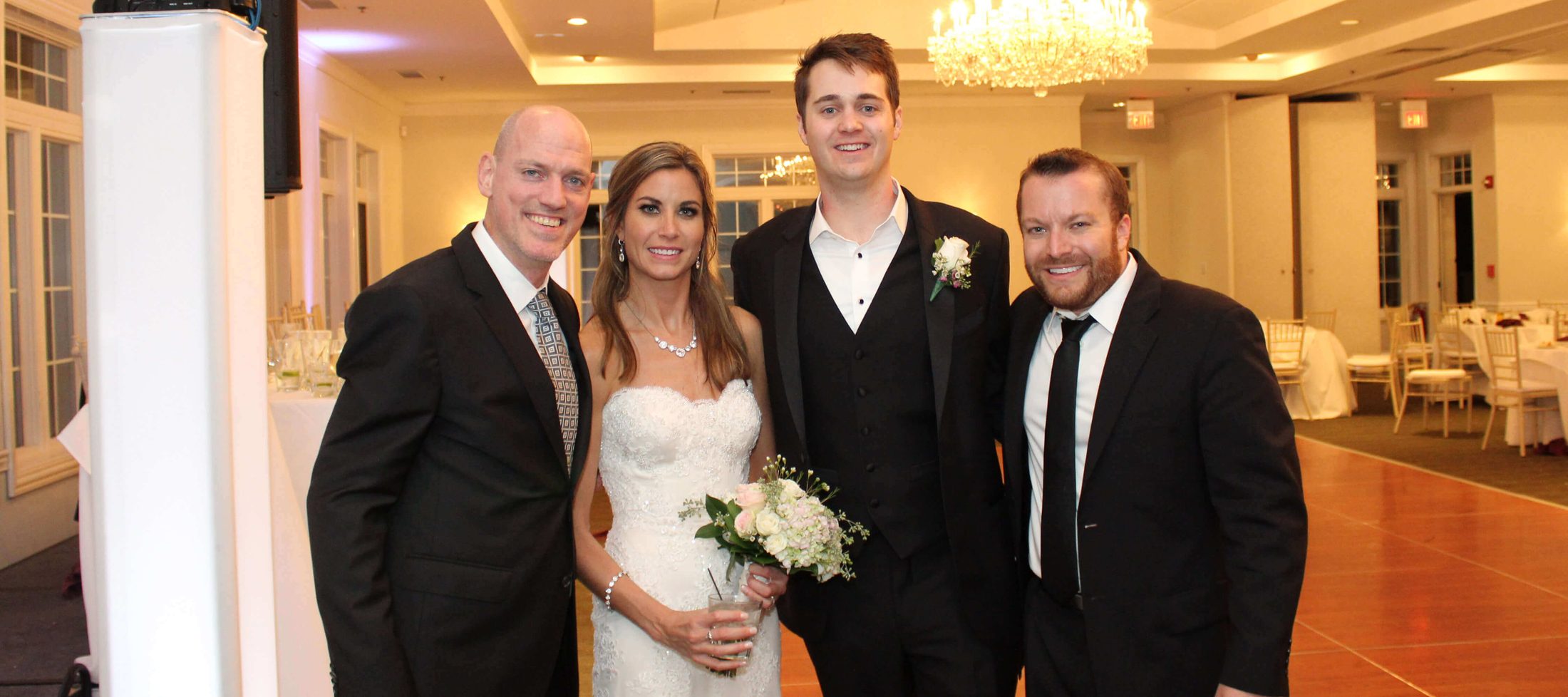Holly and Clinton's Ruffled Feathers Golf Club Wedding
