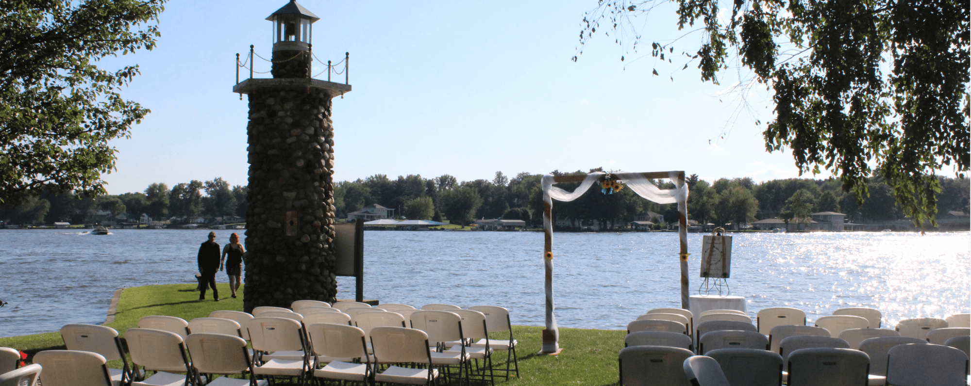 Stephanie and Tim's Wedding at the Lighthouse Lodge in Monticello Indiana