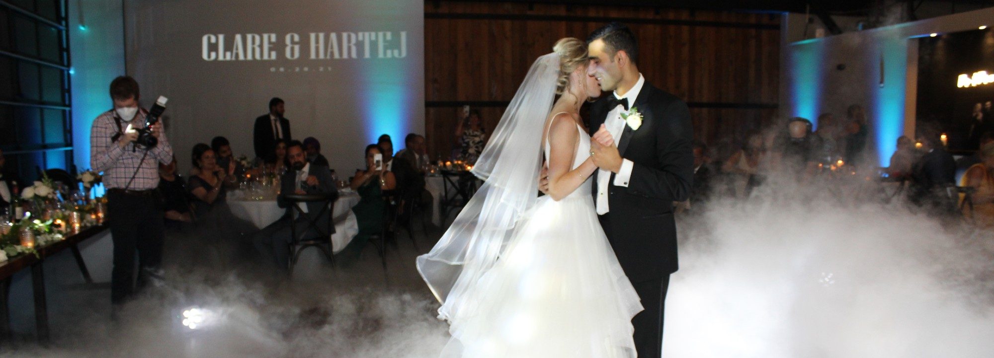 Clare and Hartej's Wedding at the Bridge in Lemont
