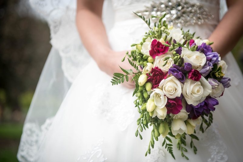 Wedding flower shots