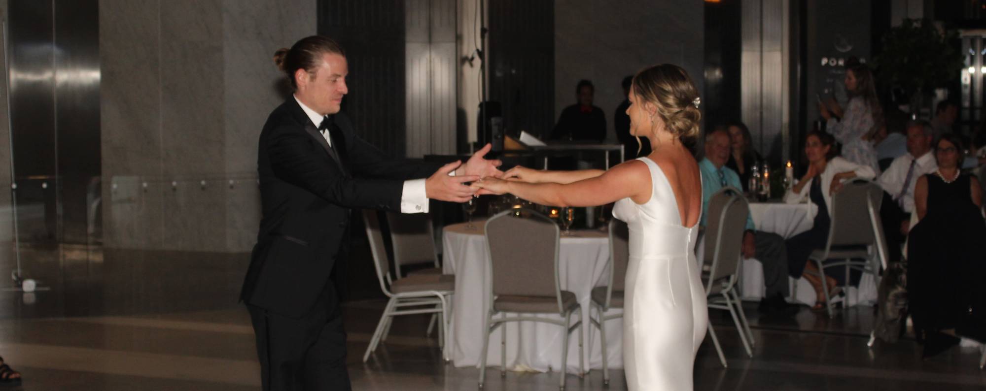 Julia and Paul's Downtown Chicago Wedding at 150 N Riverside